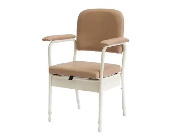 Bedside Commode, Deluxe - Champagne (SWL 125Kg)