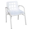 Shower Chair, Aluminium, with Arms