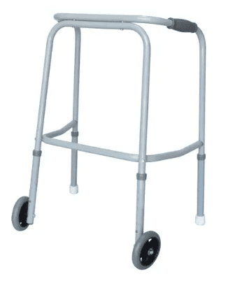 Walking Frame, Duralite, Wheels and Glides, Tall Adult (SWL 200kg)