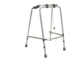 Walking Frame - Coopers Adjustable folding no wheels