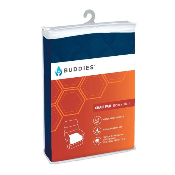 buddies-chair-pad-navy Buddies Chair Pad 60x50cm Navy