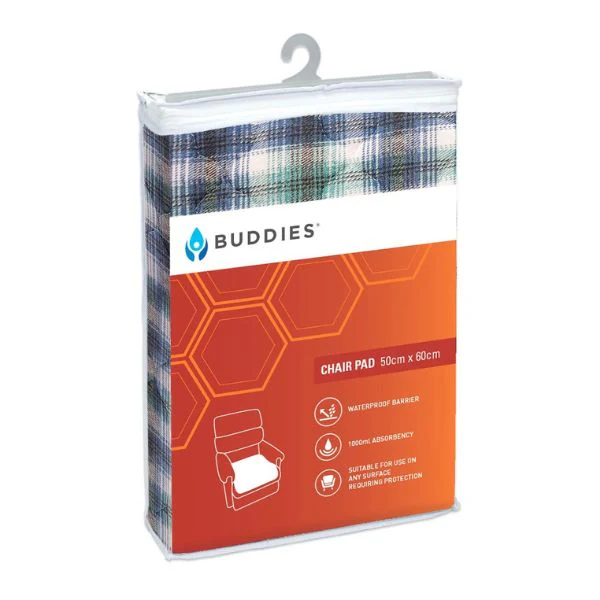 buddies-chair-pad-tartan Buddies Chair Pad 60x50cm Tartan