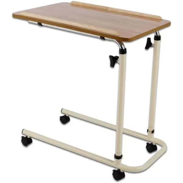pat-091558261_homecraft_tilting_overbed_table_flat_packed Homecraft Tilting Overbed Table with Castors