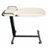 Icare Overbed Table - C Shape - White Ash