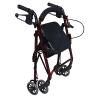 Seat Walker - Petite - 6" Wheels, 48cm Height, RED