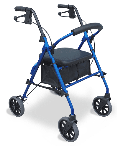 Seat Walker 8" Adjustable Blue